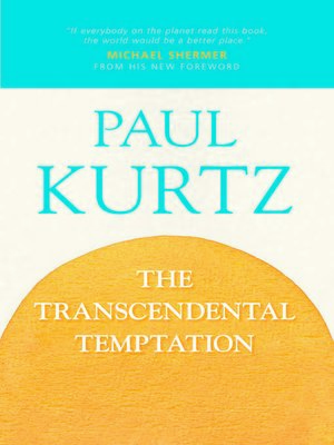 cover image of The Transcendental Temptation